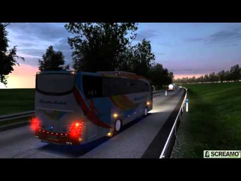 18 wheels of steel american long haul bus mod free download